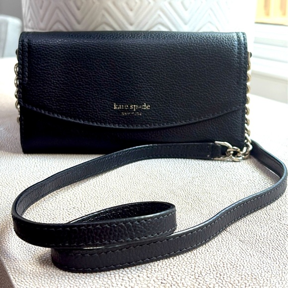 Kate Spade Black Crossbody Bag / Wallet - Picture 1 of 9